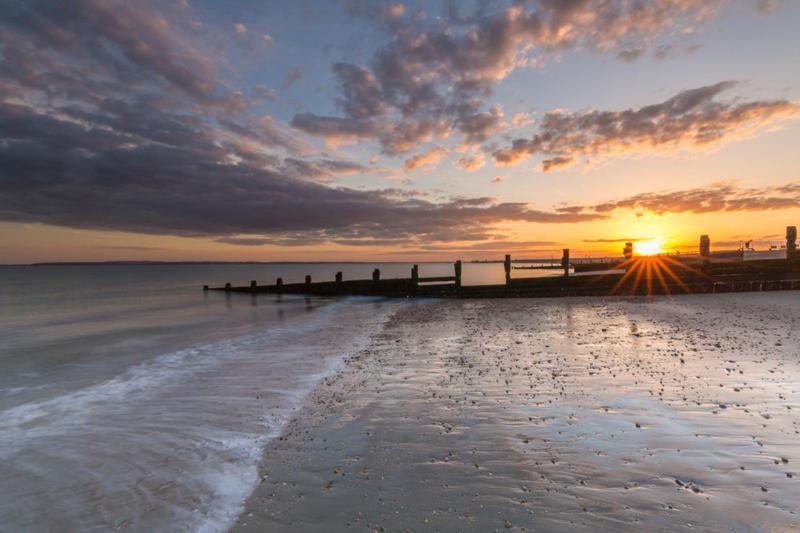 Seaside Cabin Retreat In Hayling Island South Hayling Bagian luar foto